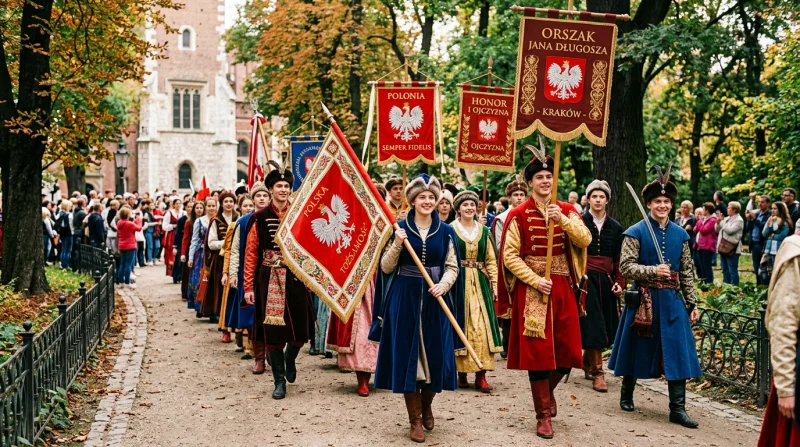 Uczestnicy Orszaku w Nowym Sączu