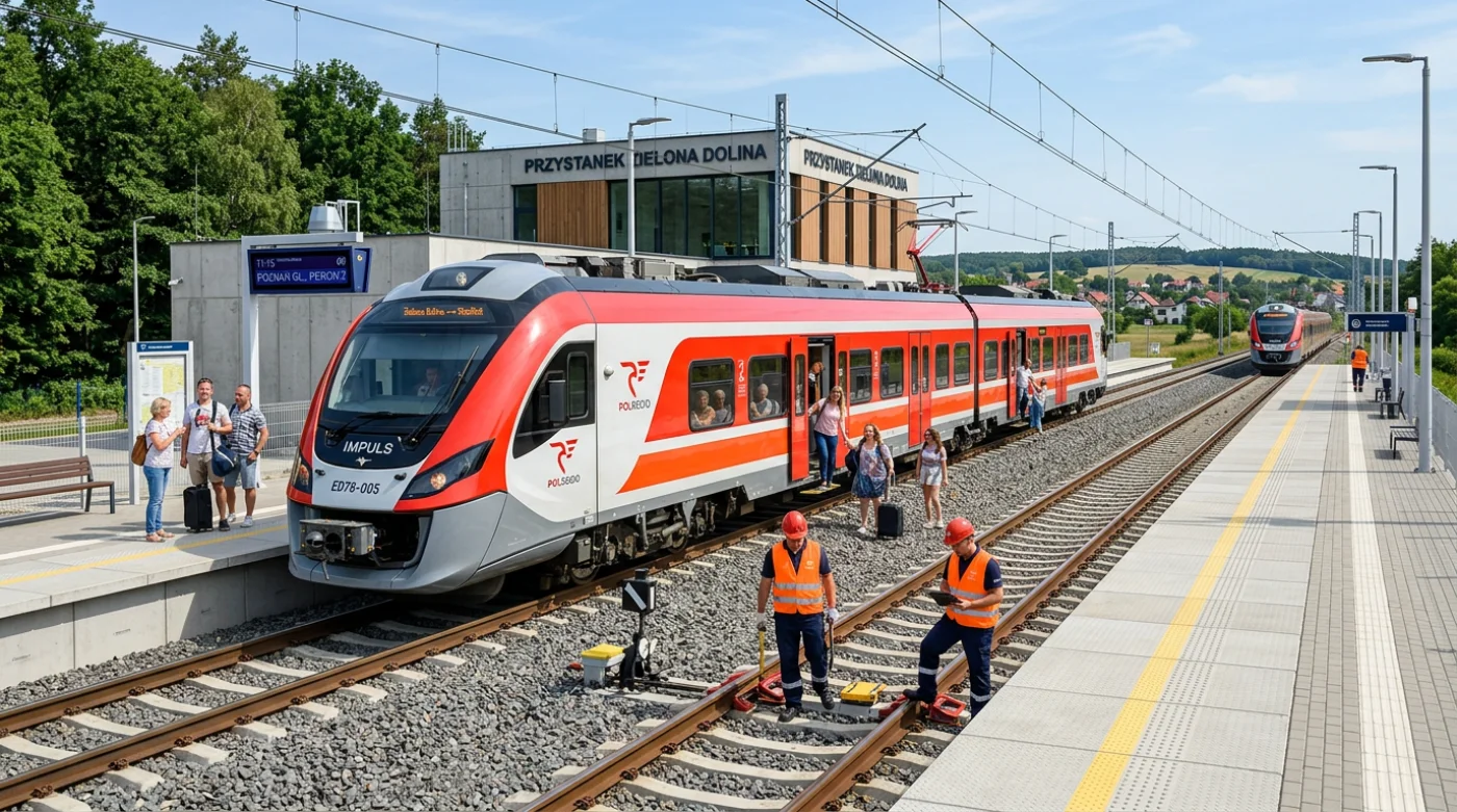 Nowoczesny tabor na trasie