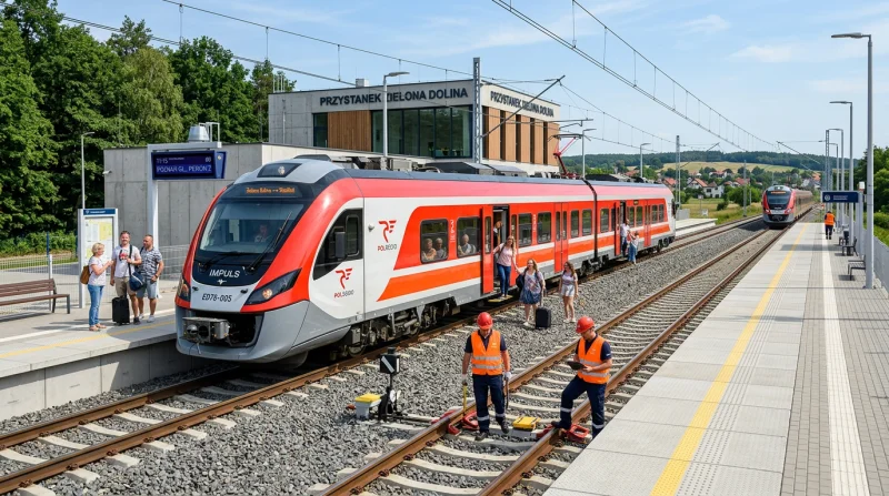 Nowoczesny tabor na trasie